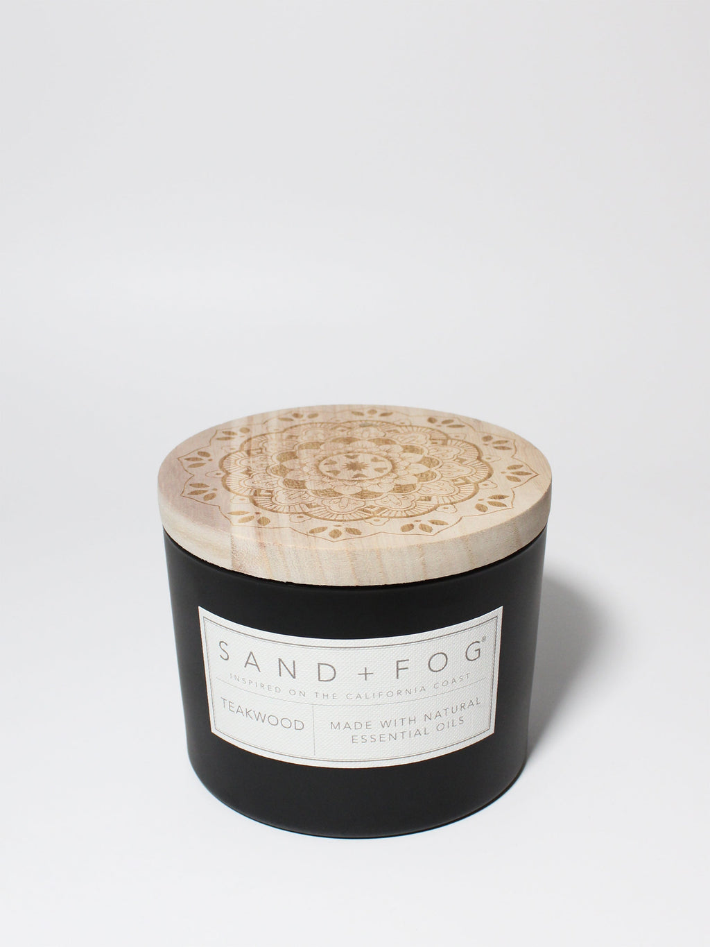 Aromatic Teakwood 12 oz scented candle