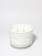 Aromatic Sand + Paws Ocean Mist 12 oz scented candle