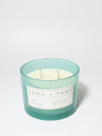 Aromatic Sand + Paws Fresh Jasmine 12 oz scented candle