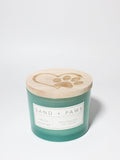 Aromatic Sand + Paws Fresh Jasmine 12 oz scented candle