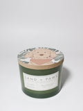 Aromatic Sand + Paws Clean Waves 12 oz scented candle