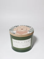 Aromatic Sand + Paws Clean Waves 12 oz scented candle