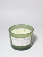 Aromatic Sand + Paws Clean Waves 12 oz scented candle