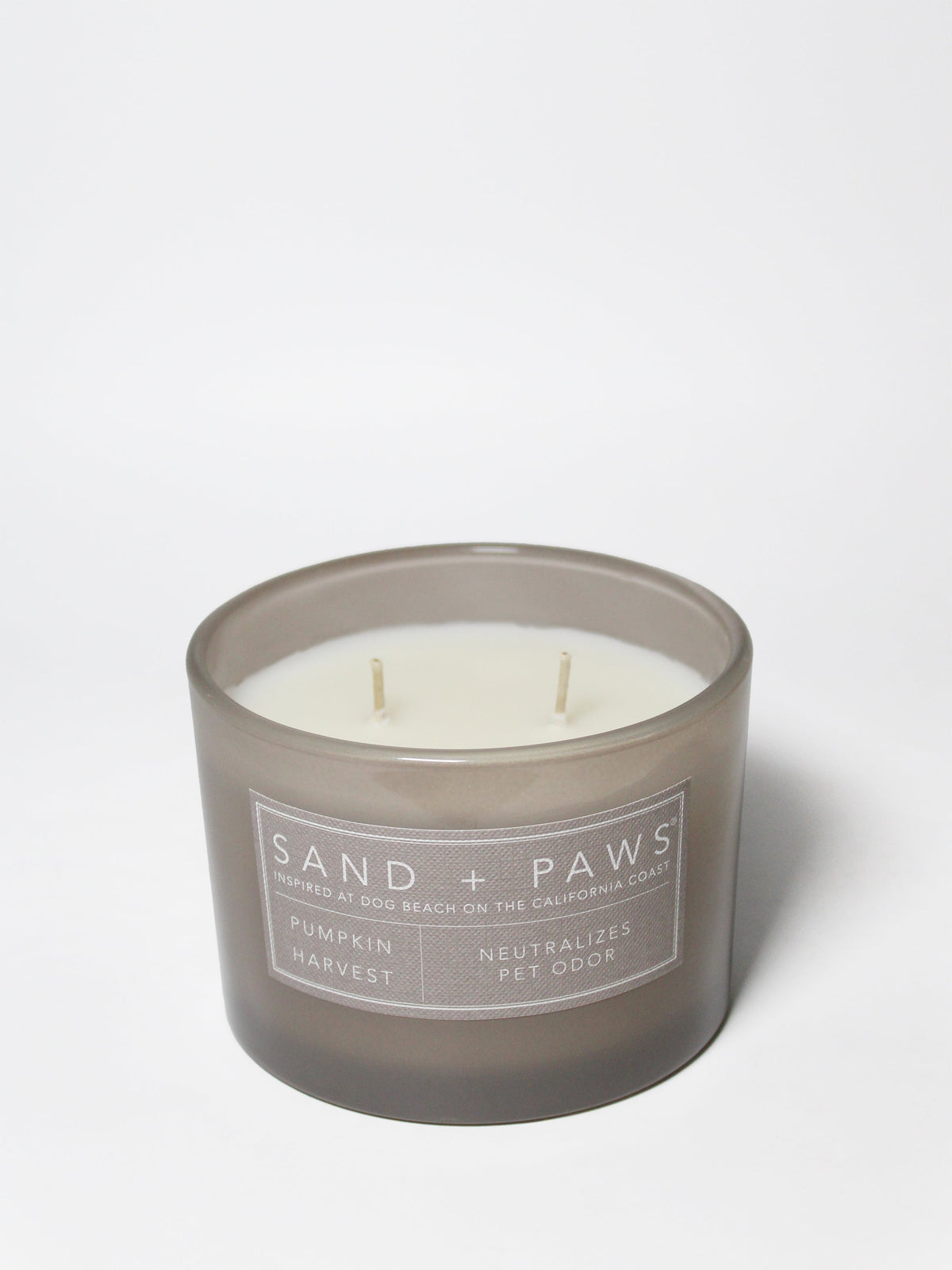 Aromatic Sand + Paws Pumpkin Harvest 12 oz scented candle