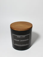 Aromatic Cedar Lavender 21 oz scented candle