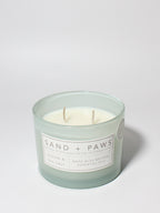 Aromatic Sand + Paws Ocean & Sea Salt 12 oz scented candle