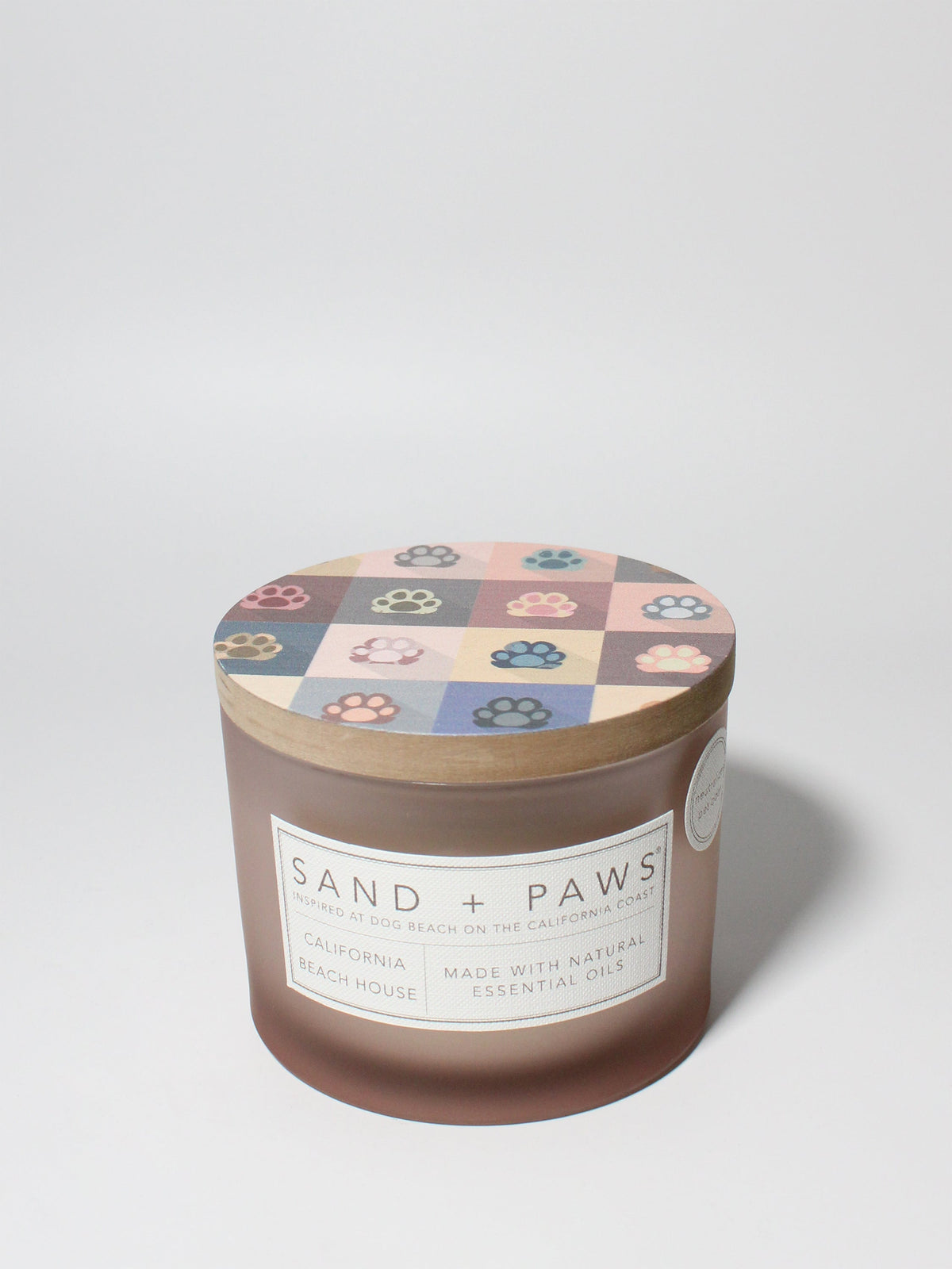 Aromatic Sand + Paws California Beach House 12 oz scented candle