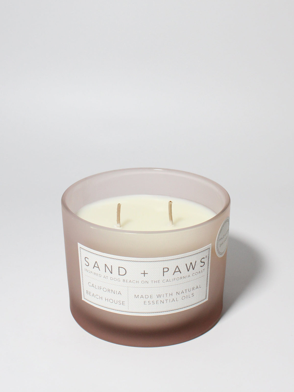Aromatic Sand + Paws California Beach House 12 oz scented candle