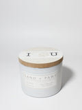Aromatic Sand + Paws Island Orchid 12 oz scented candle