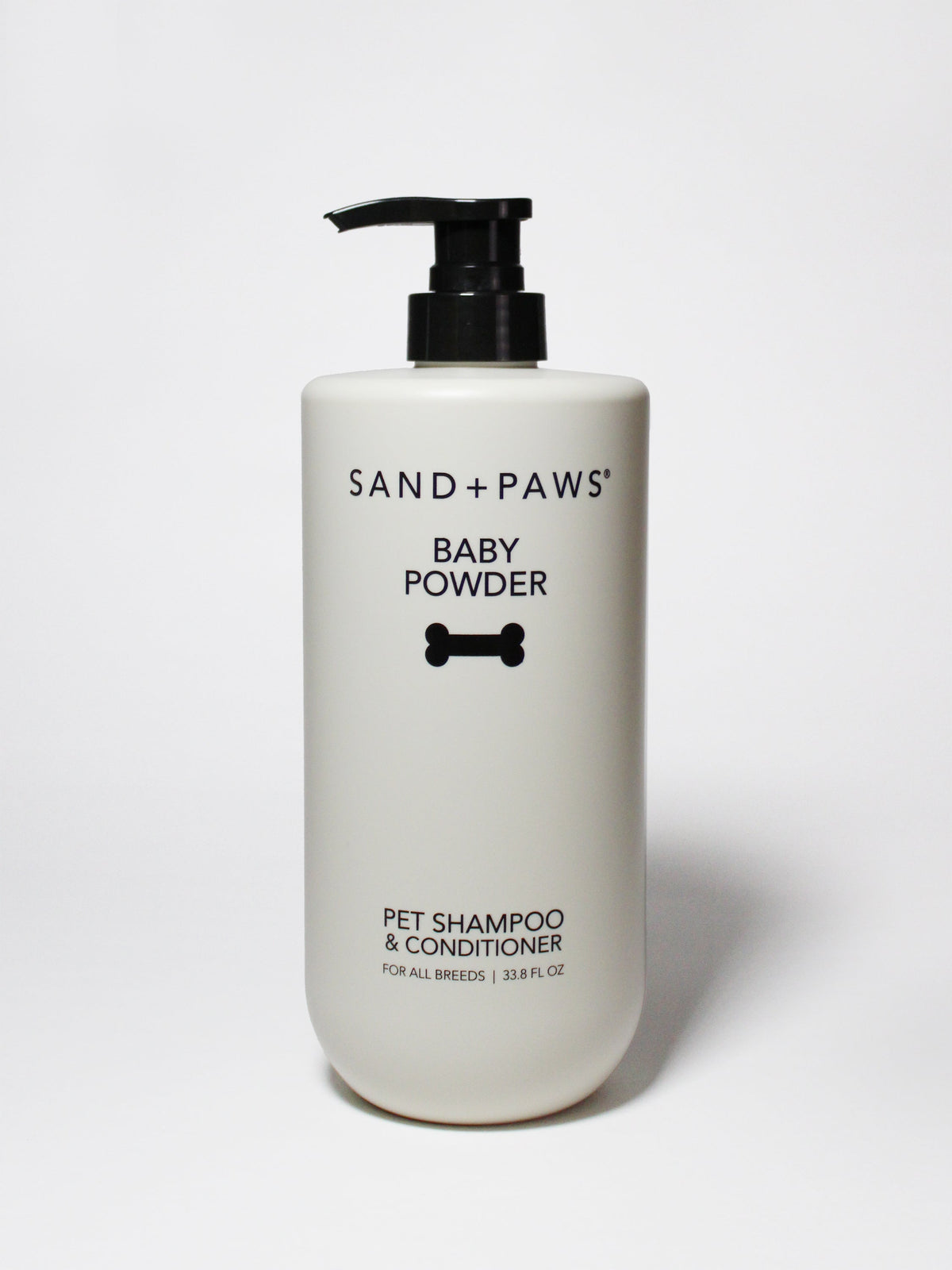 Premium Sand + Paws Pet Shampoo & Conditioner - Baby Powder