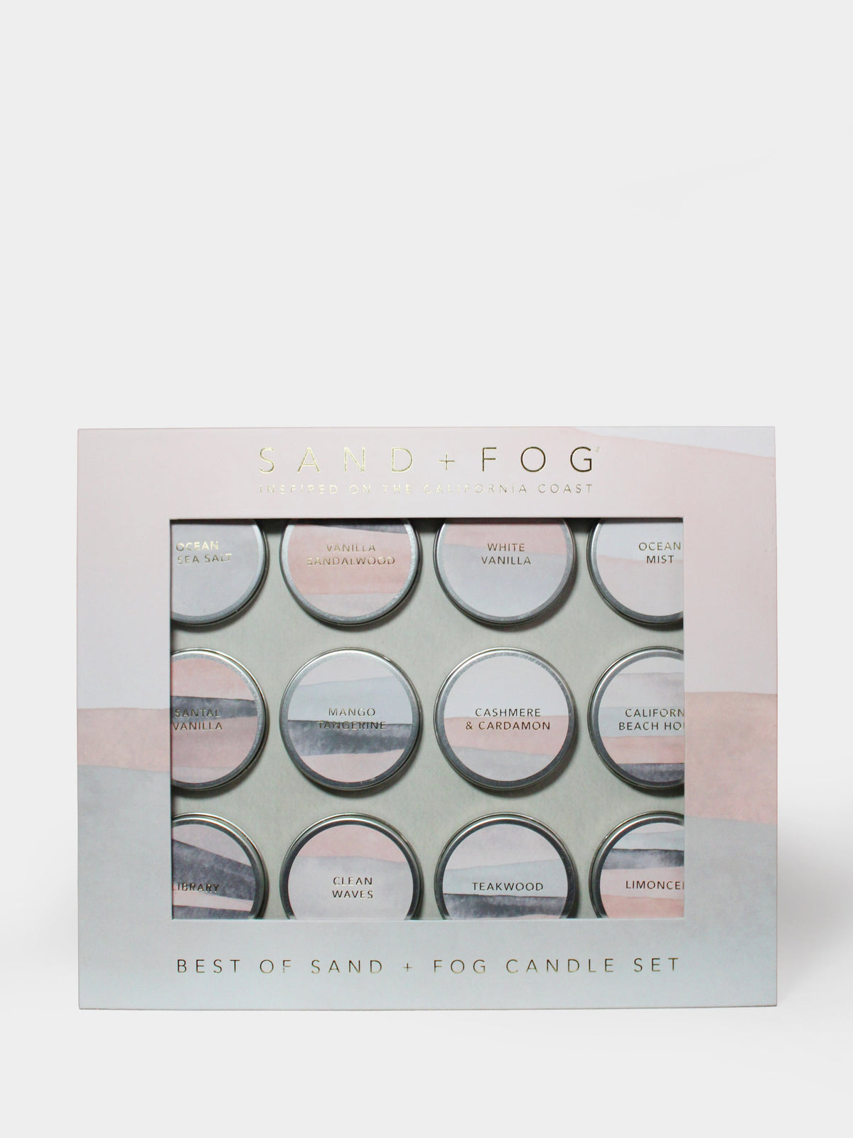 Aromatic Best of Sand + Fog Mini Candle Set