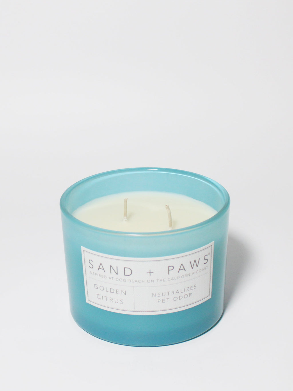 Aromatic Sand + Paws Golden Citrus 12 oz scented candle