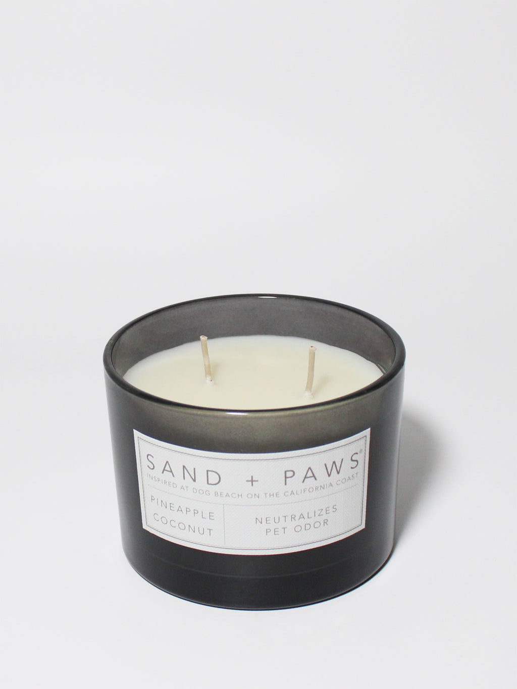 Aromatic Sand + Paws Pineapple Coconut 12 oz scented candle