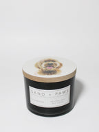 Aromatic Sand + Paws Teakwood 12 oz scented candle