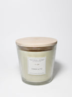 Aromatic Amber & Fig Natural Home 31 oz scented candle