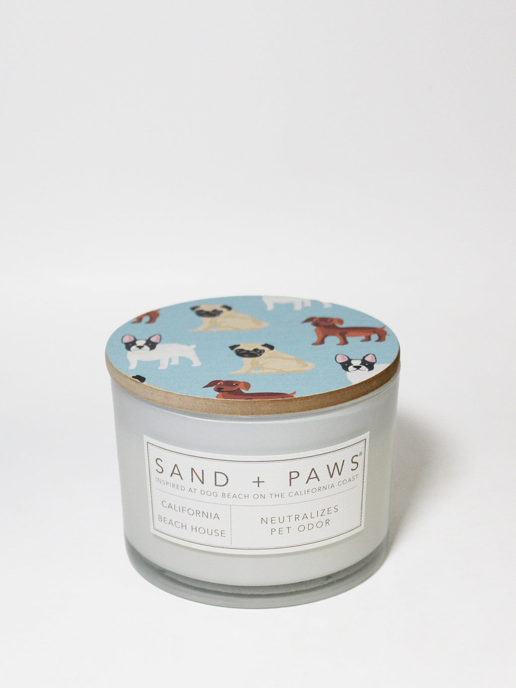 Aromatic Sand + Paws California Beach House 12 oz scented candle