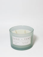 Aromatic Sand + Paws Eucalyptus Mint 12 oz scented candle