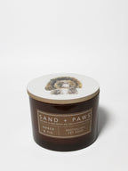 Aromatic Sand + Paws Amber & Fig 12 oz scented candle