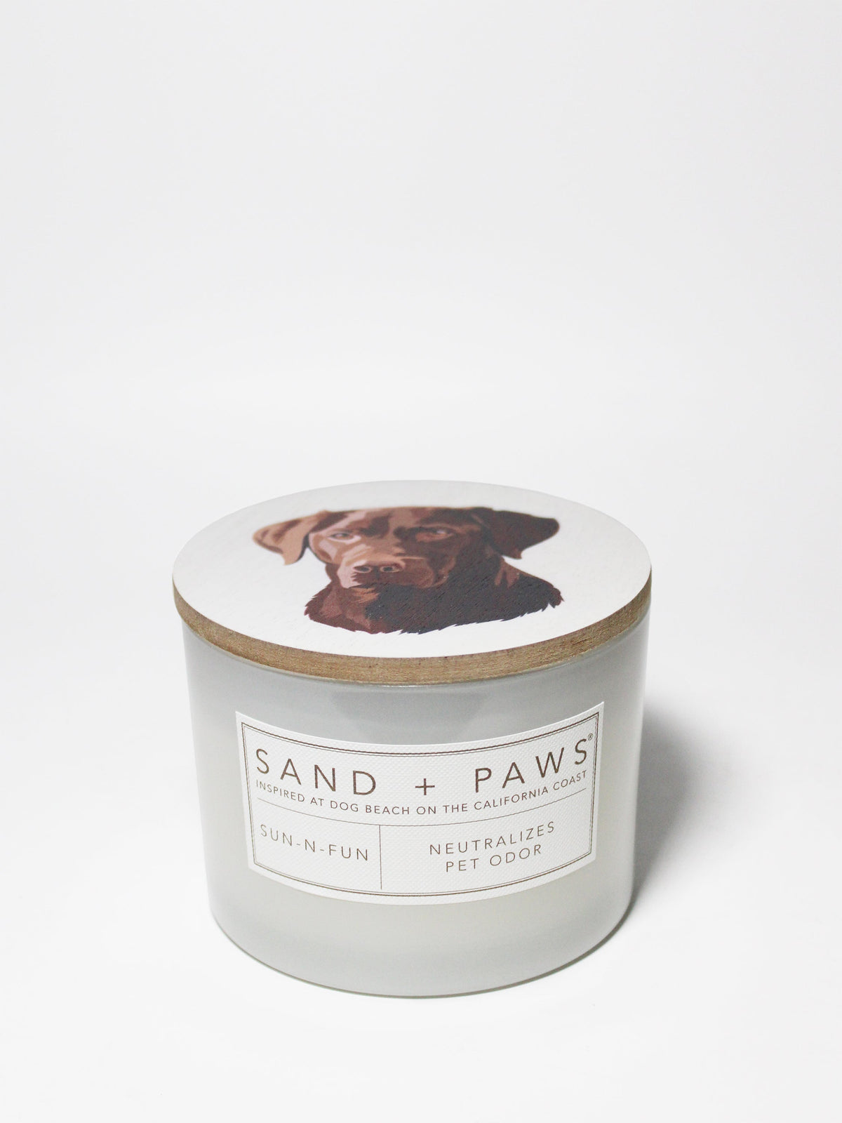 Aromatic Sand + Paws Sun-n-Fun 12 oz scented candle