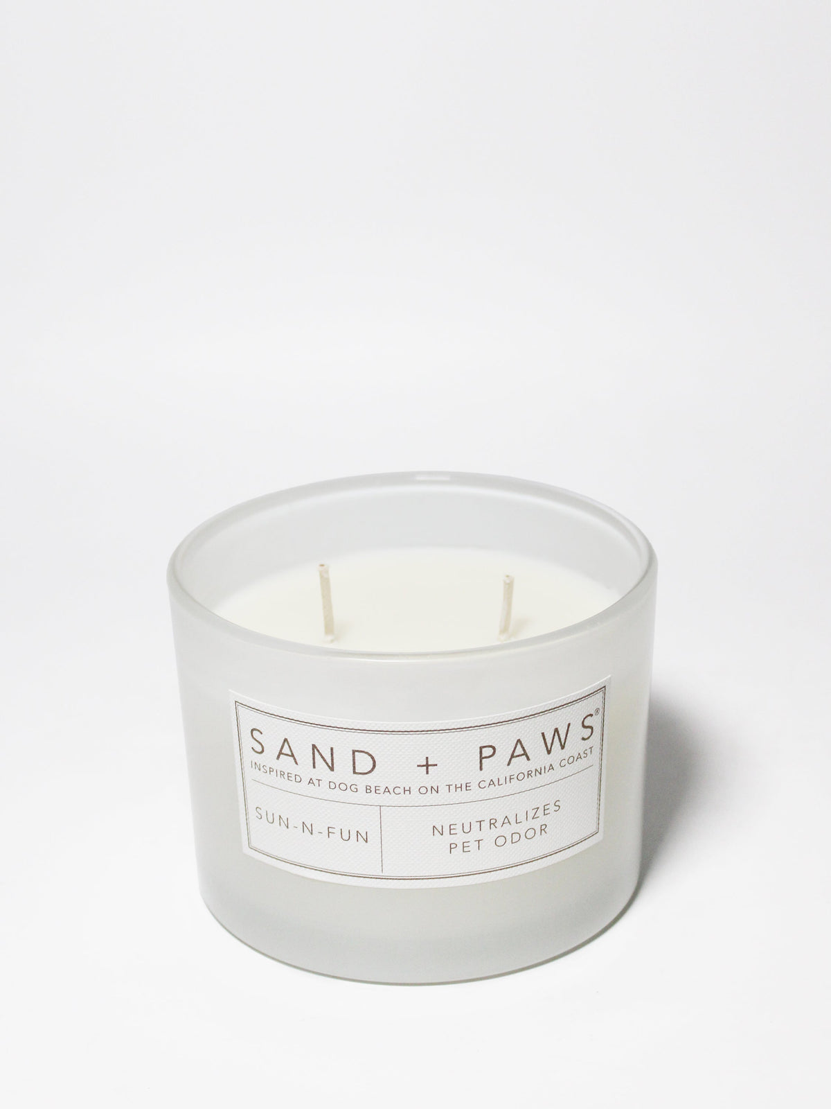Aromatic Sand + Paws Sun-n-Fun 12 oz scented candle