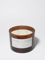Aromatic Sand + Paws Amber & Fig 12 oz scented candle