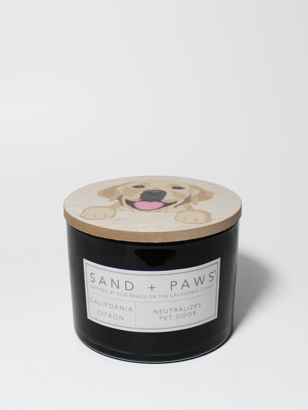 Aromatic Sand + Paws California Citron 12 oz scented candle