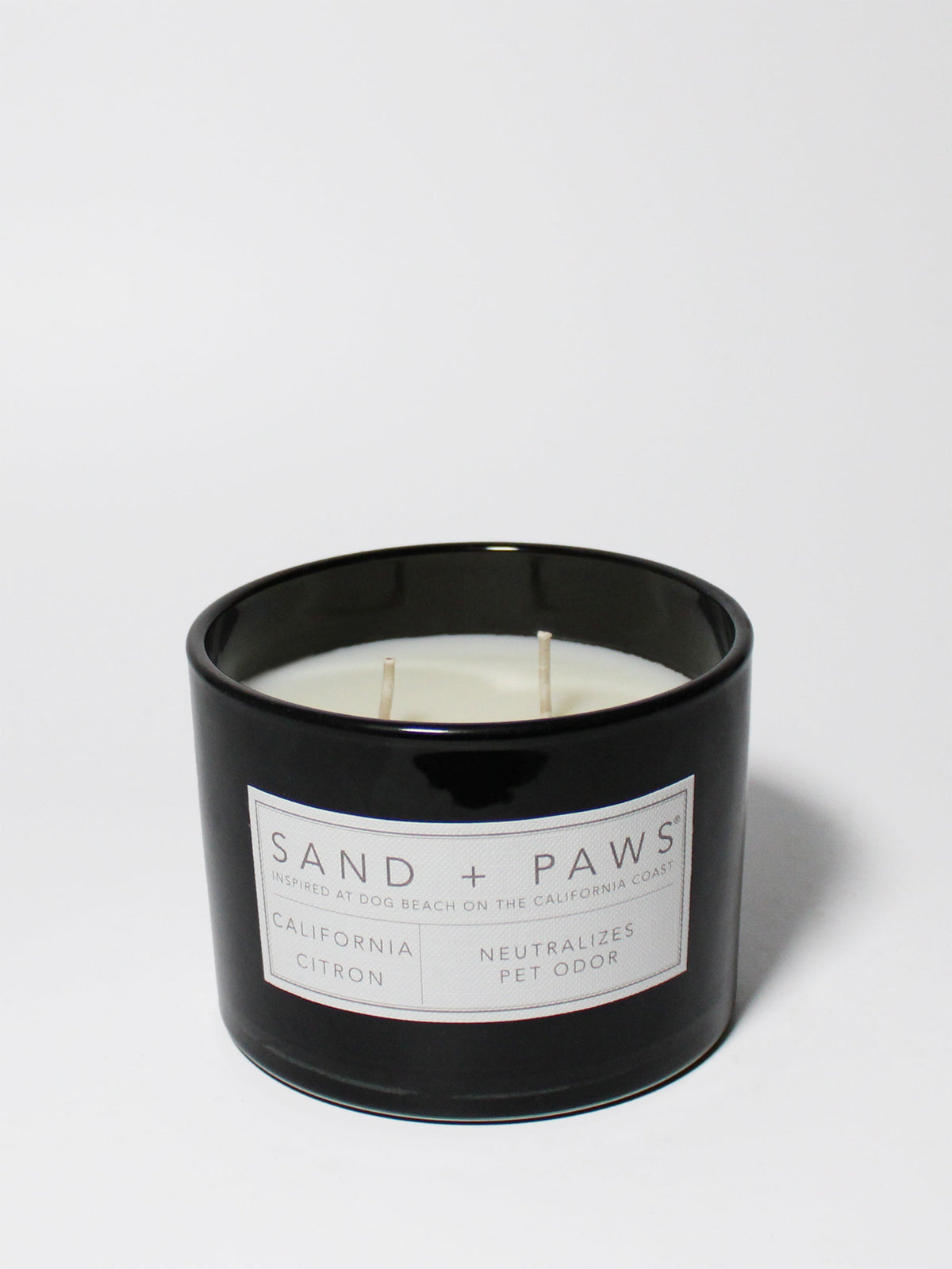 Aromatic Sand + Paws California Citron 12 oz scented candle