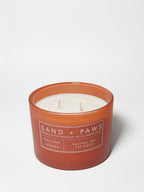 Aromatic Sand + Paws Falling Leaves 12 oz scented candle