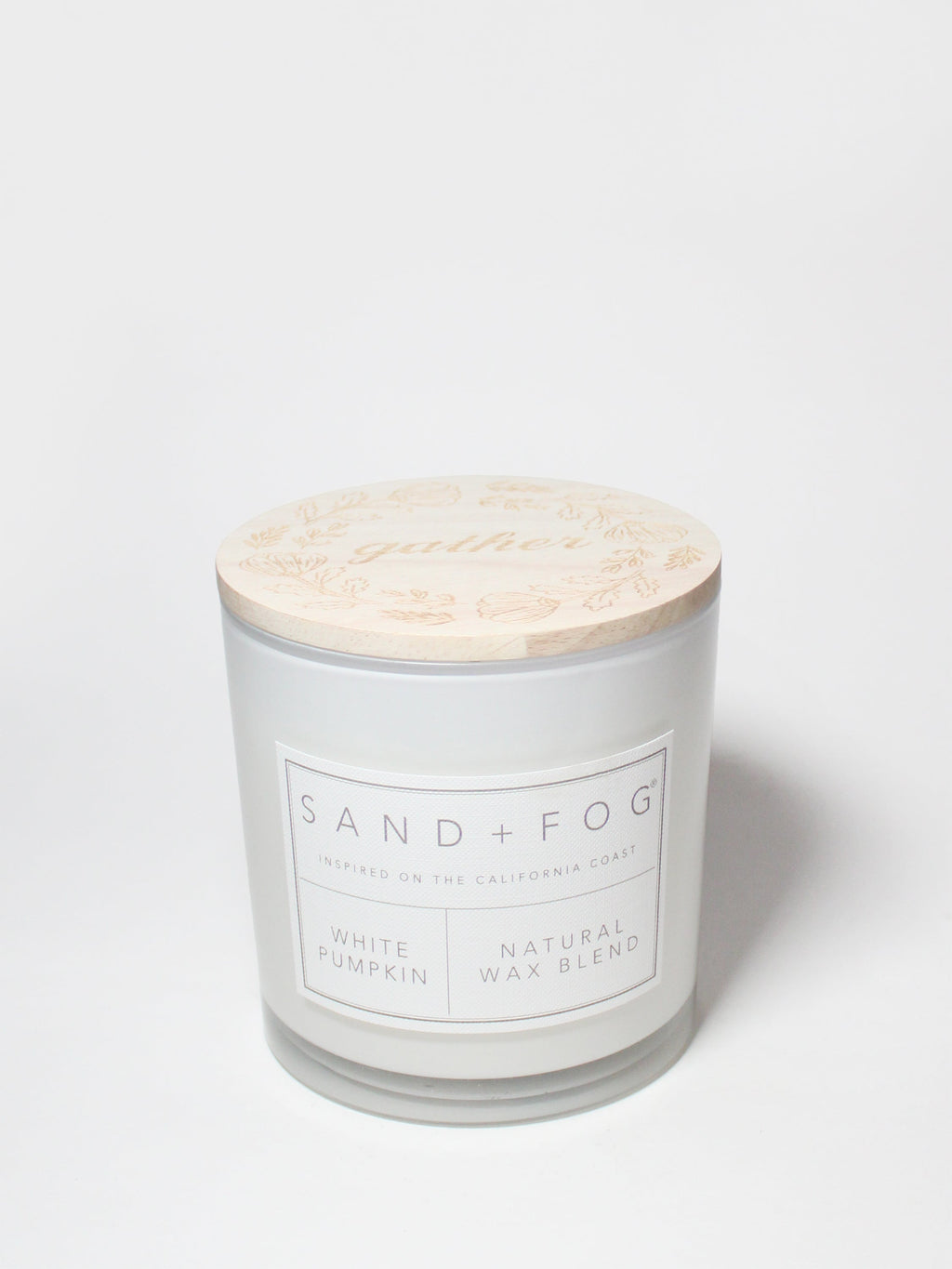 Aromatic White Pumpkin 21 oz scented candle