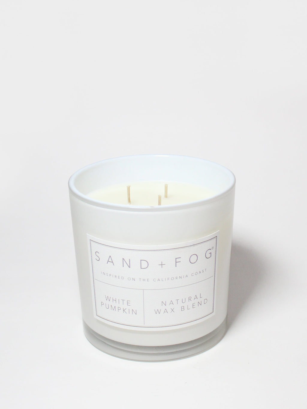 Aromatic White Pumpkin 21 oz scented candle