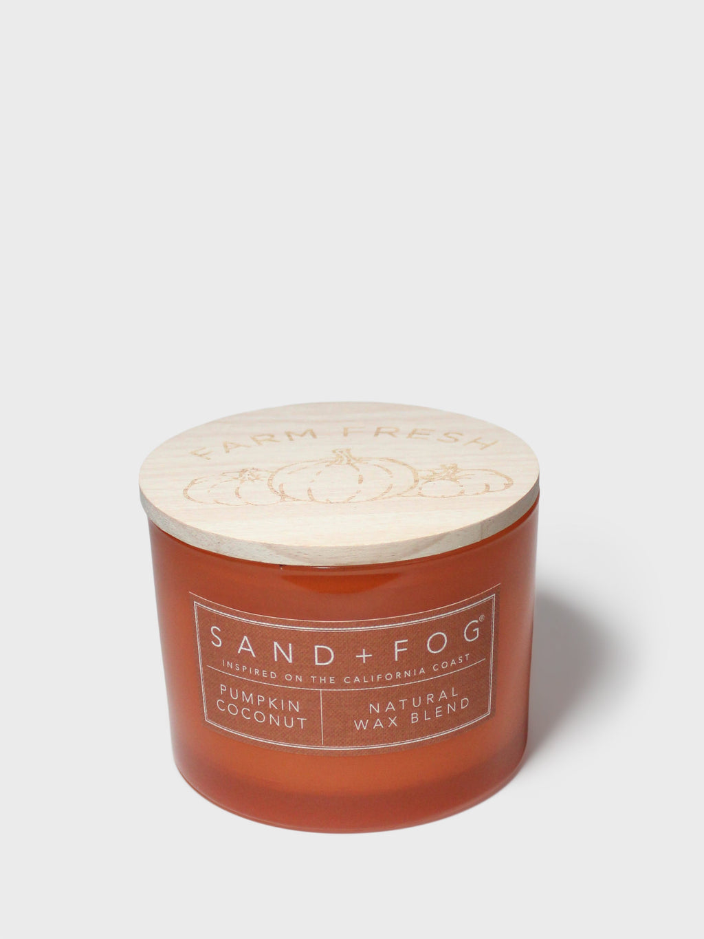 Aromatic Pumpkin Coconut 12 oz scented candle