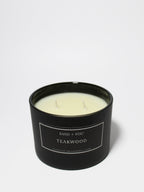 Aromatic Teakwood 12 oz scented candle