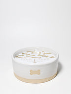 Aromatic Sand + Paws Teakwood 12 oz scented candle