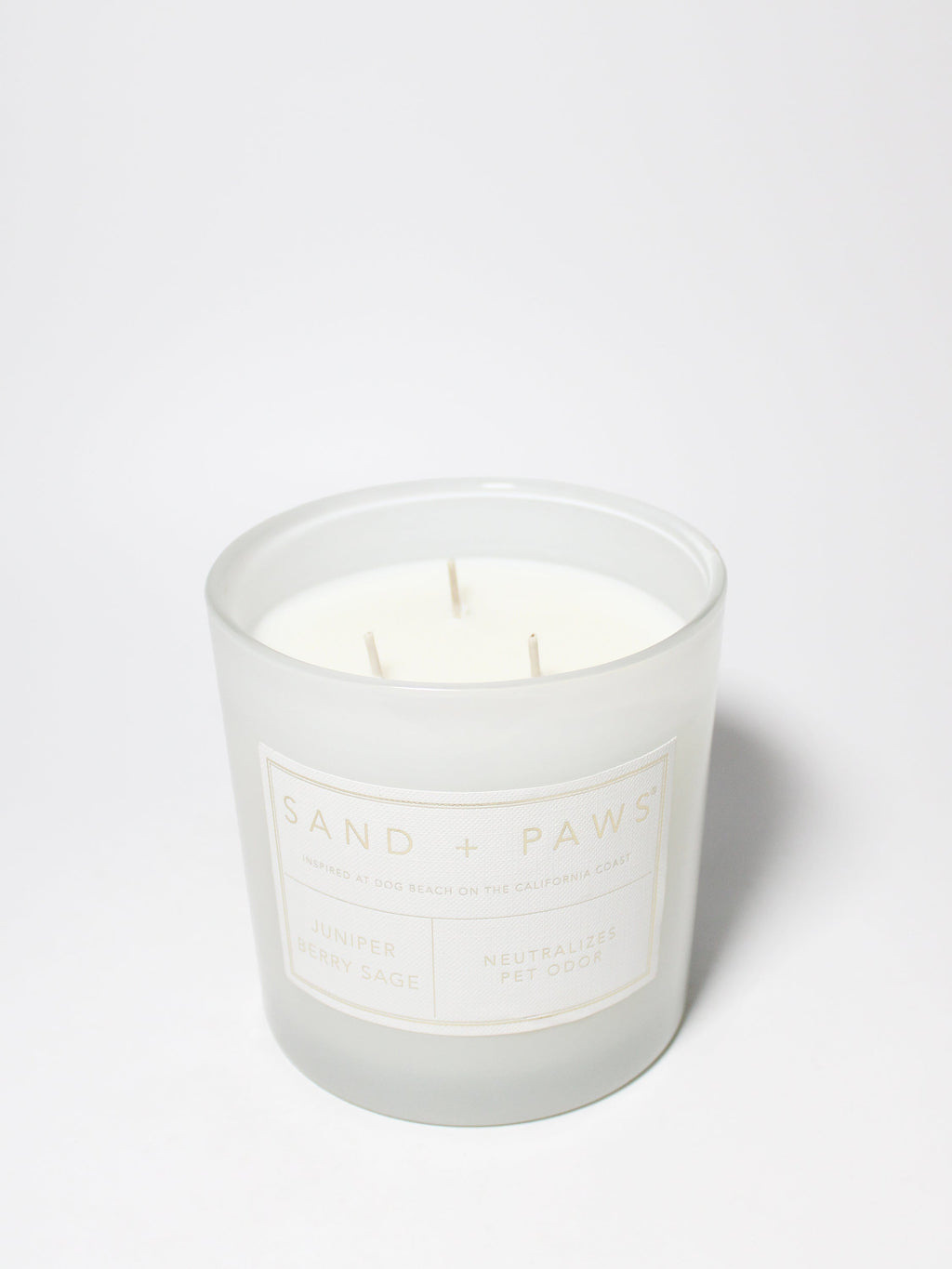 Aromatic Sand + Paws Juniper Berry Sage 21 oz scented candle