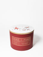 Aromatic Sand + Paws Winter White 12 oz scented candle