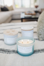 Aromatic Sand + Paws California Beach House 12 oz scented candle