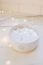Aromatic Sand + Paws Vanilla Sandalwood 12 oz scented candle
