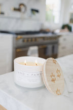 Aromatic Sand + Paws Ocean Mist 12 oz scented candle