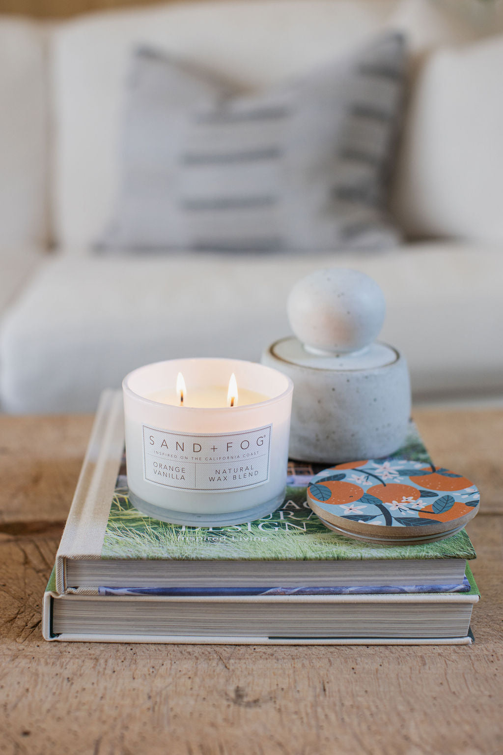 Aromatic Orange Vanilla 12 oz scented candle