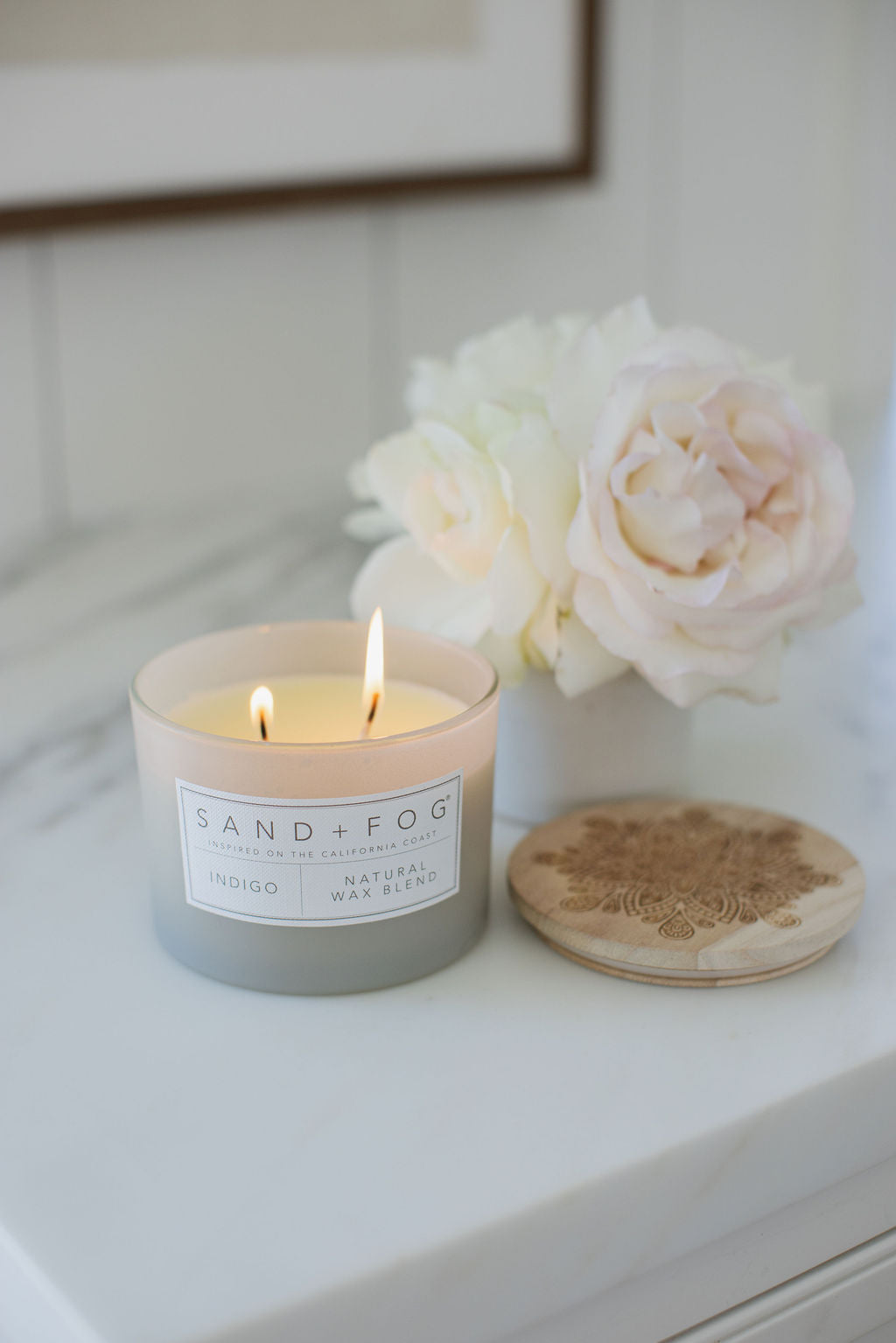 Aromatic Indigo 12 oz scented candle