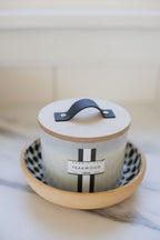 Aromatic Teakwood 12 oz scented candle