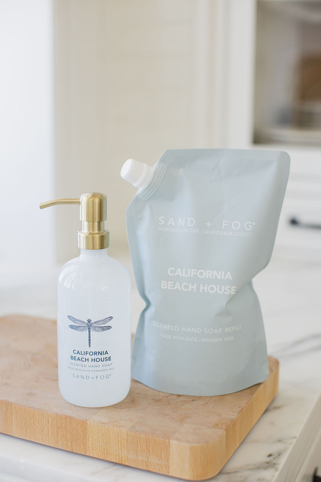 Luxury California Beach House 34 oz Liquid Hand Soap Refill Bag