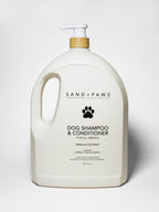 Premium Sand + Paws Pet Shampoo & Conditioner - Vanilla Coconut
