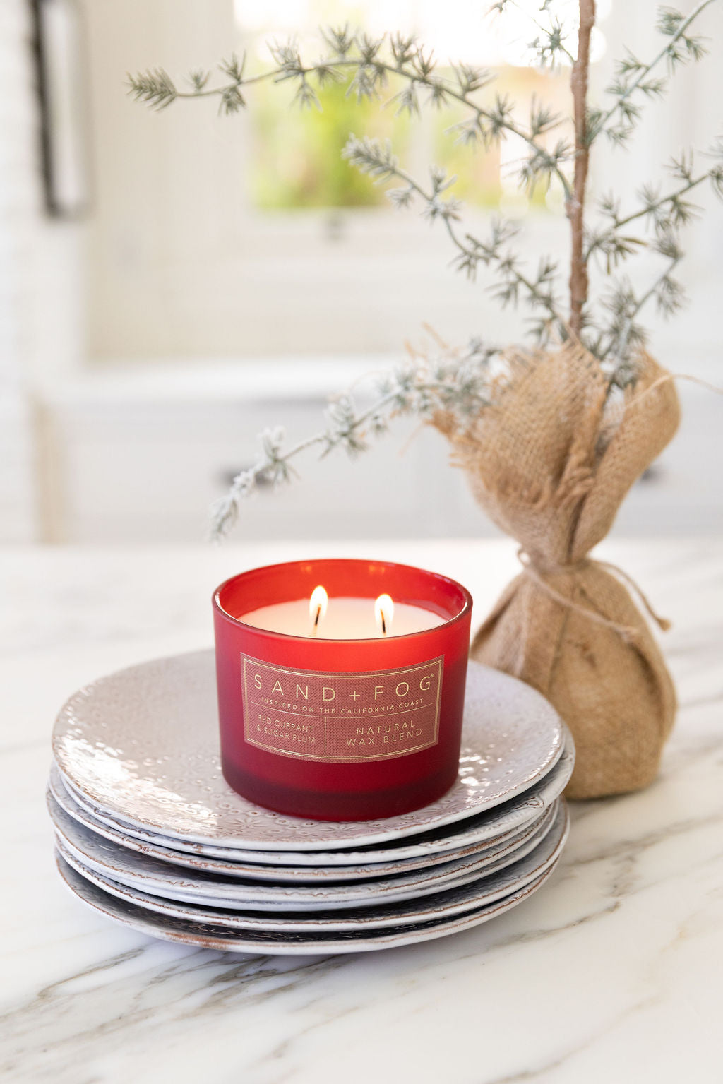 Aromatic Red Currant & Sugar Plum 12 oz scented candle