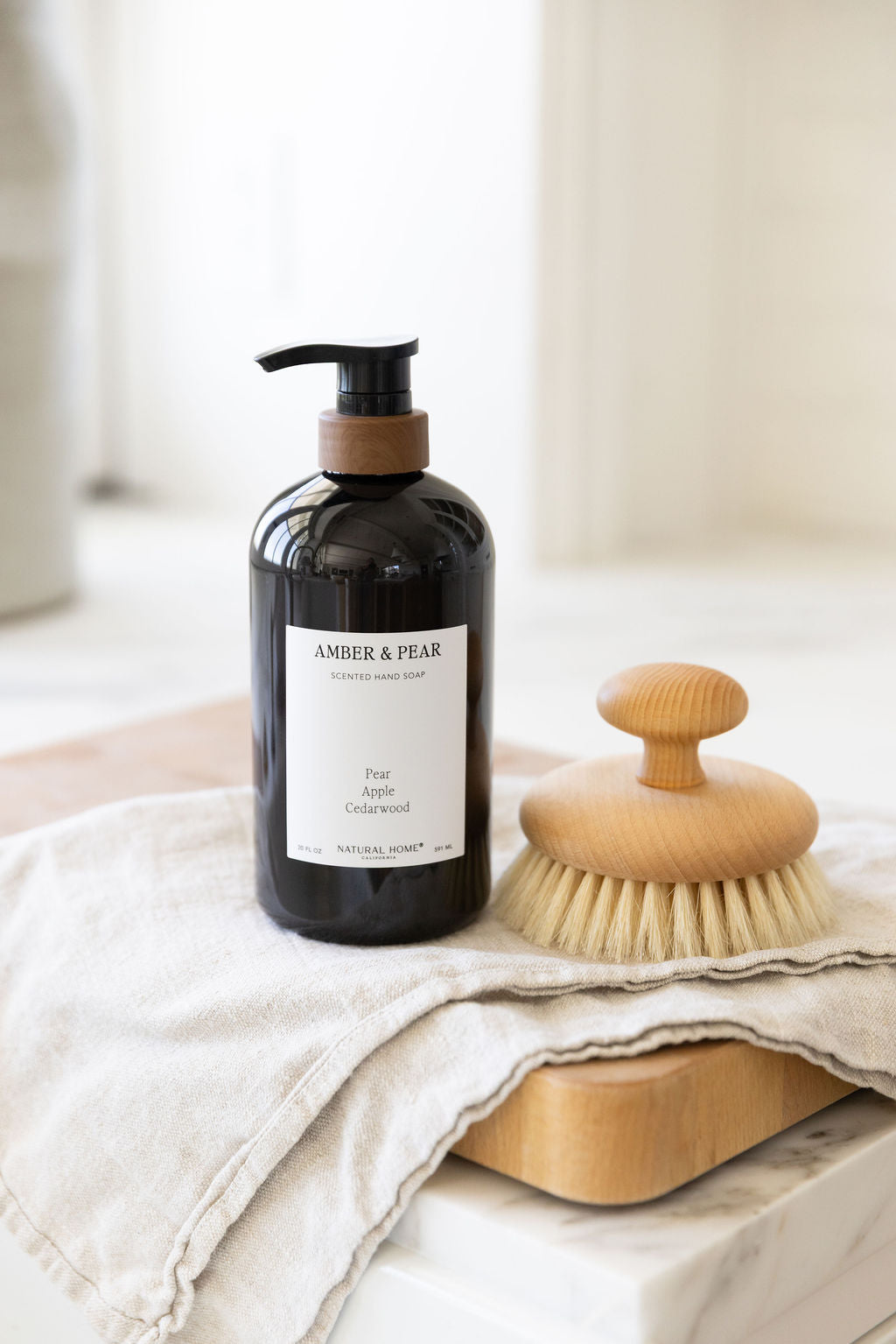 Luxury Amber & Pear Natural Home 20 oz Liquid Hand Soap