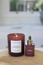 Aromatic Jasmine & Cedarwood 10 oz scented candle