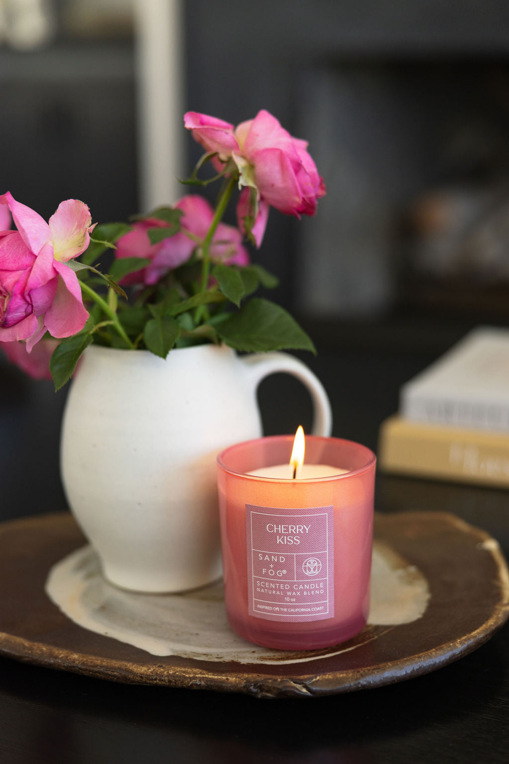 Aromatic Cherry Kiss 10 oz scented candle