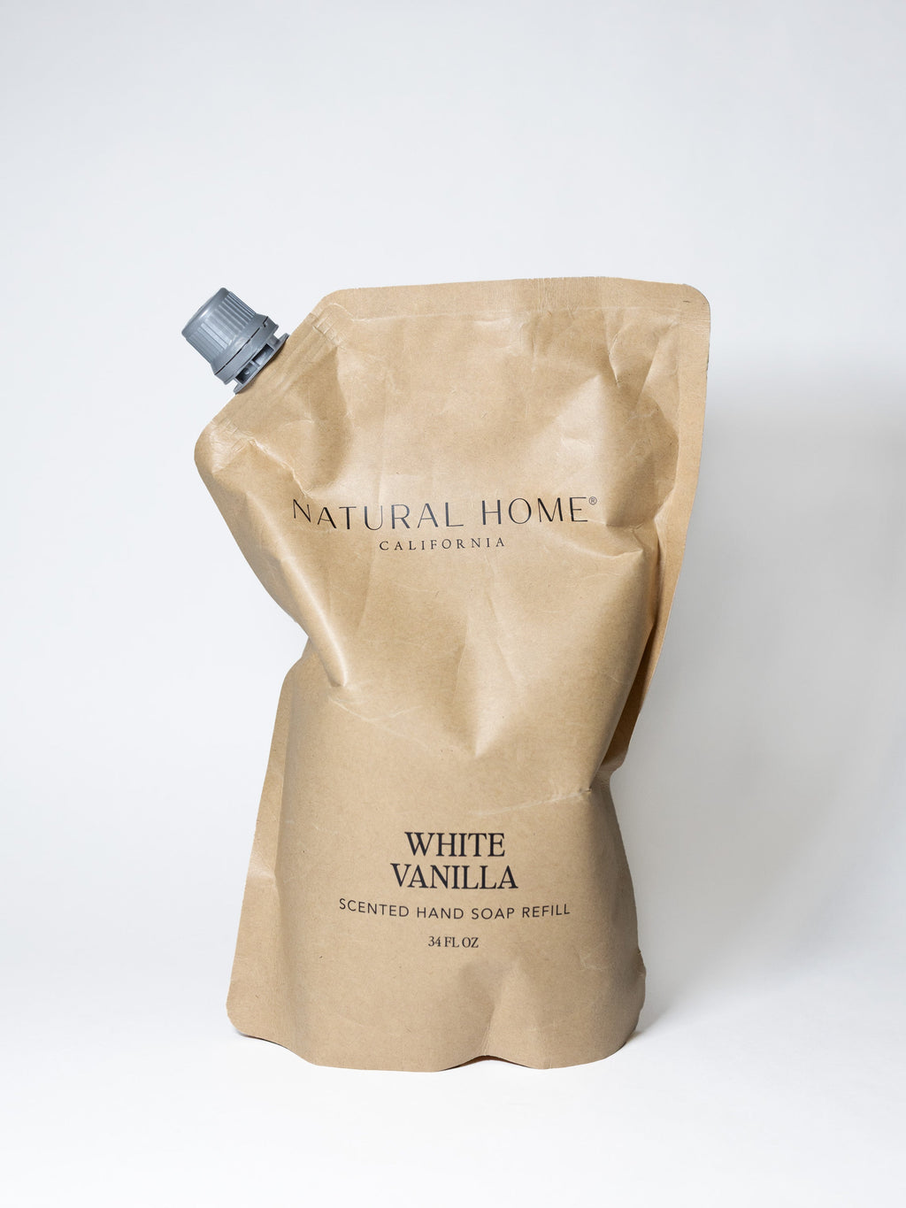 Luxury White Vanilla Natural Home 34 oz Liquid Hand Soap Refill Bag