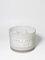 Aromatic Sand + Paws Vanilla Sandalwood 12 oz scented candle