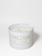 Aromatic Sand + Paws Ocean Mist 12 oz scented candle